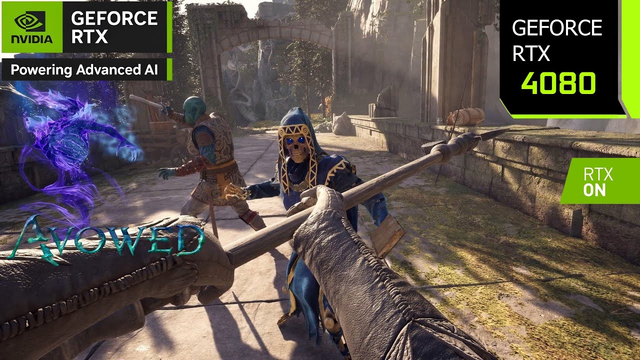Avowed | RTX 4080 4K, 1440p DLSS 4 FG | Unreal Engine 5.3 | i7 14700F | PC Performance