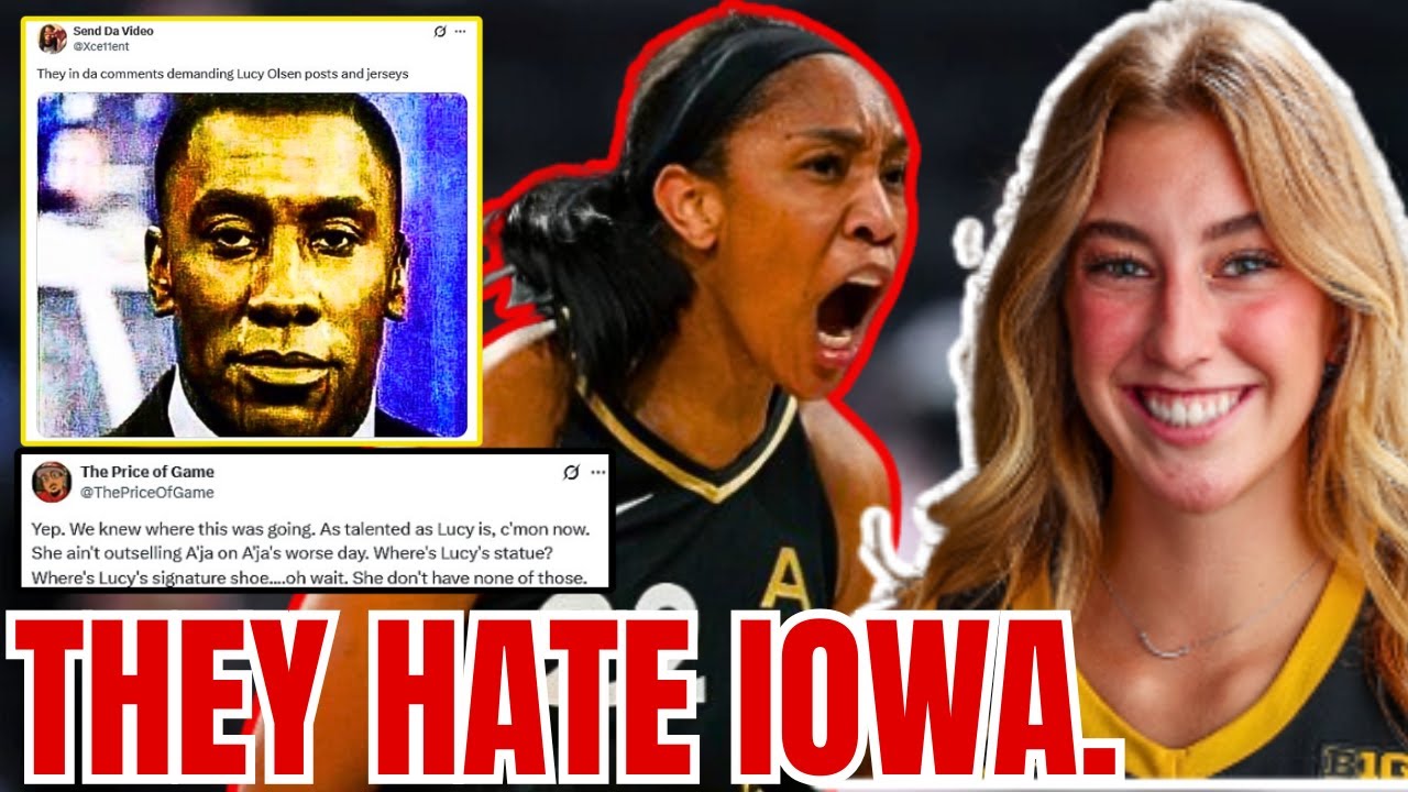 Lucy Olsen SUPPORT From Iowa Fans has OLD WNBA Fandom FURIOUS! Can Lucy OUTSELL A'ja Wilson?!