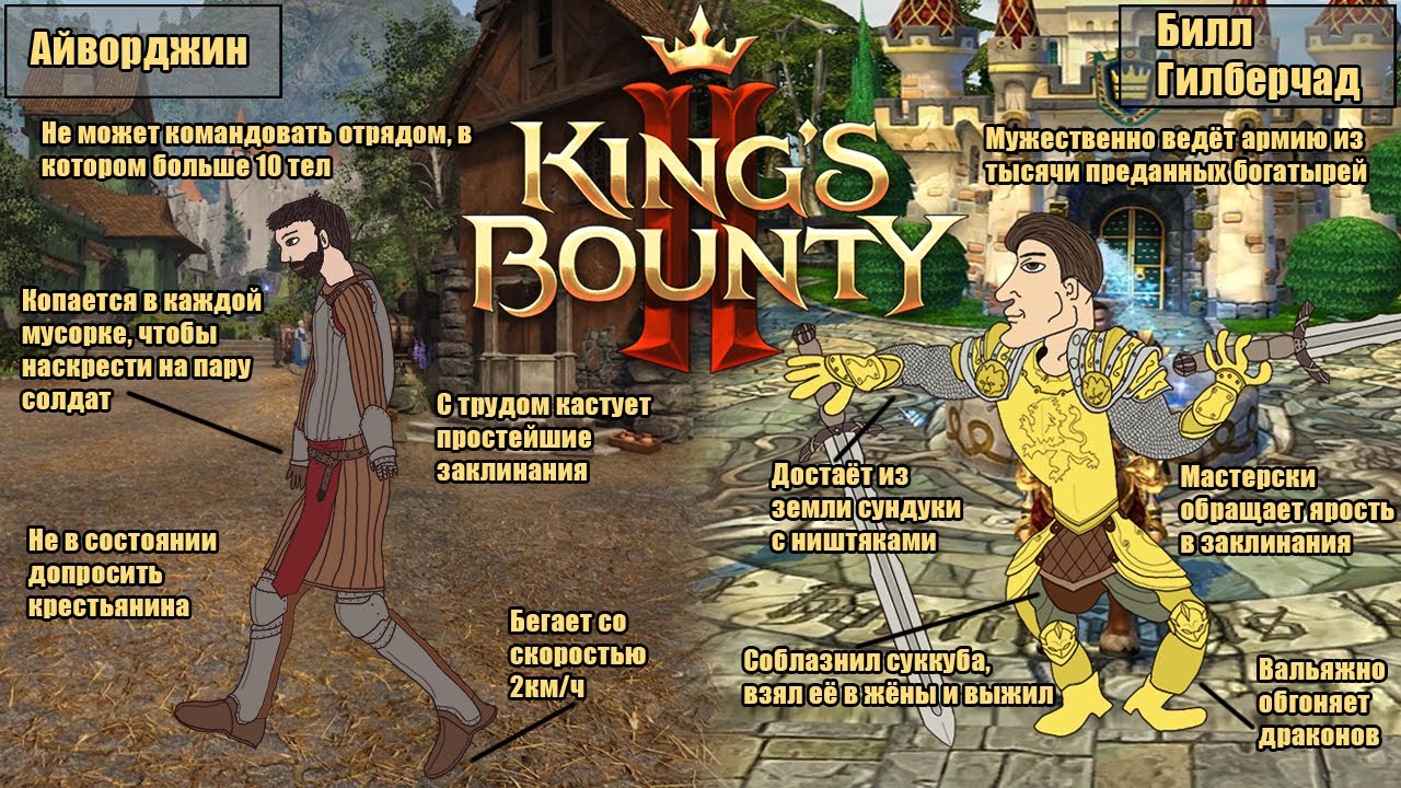 Обзор King's Bounty 2 I Королевское нае'bounty или как 1С франшизу убивали