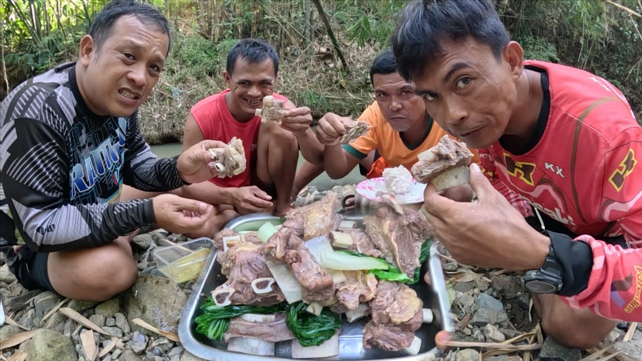 Part-2 OUTDOOR COOKING ( BEEF RIBS ) SA SAPA NG KATONG 