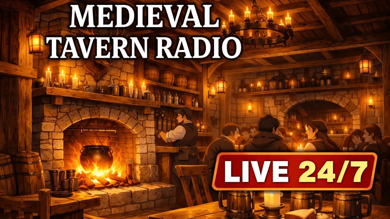 Medieval Tavern Radio LIVE 24/7 | Drinking Songs & Tavern Music