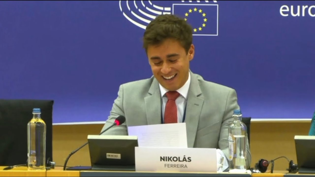 DISCURSO FORTE DE NIKOLAS NO PARLAMENTO EUROPEU