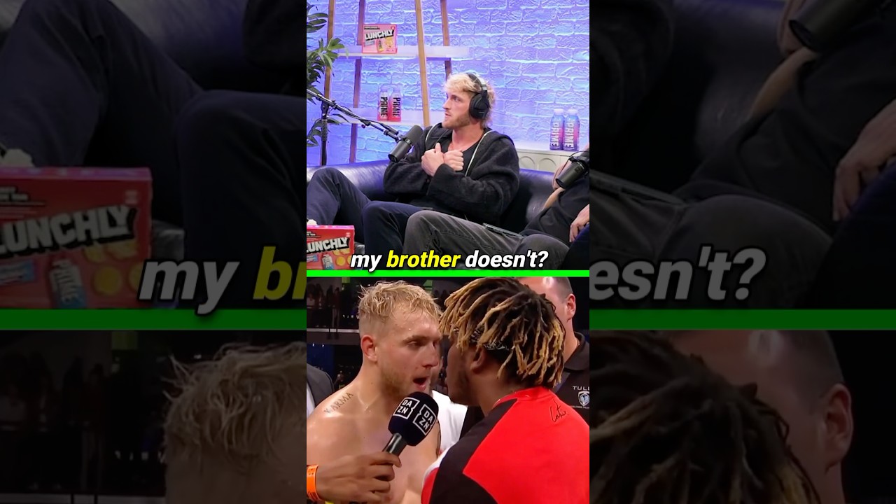 😡 Logan Paul Addresses Jake&rsquo;s BEEF w/ KSI