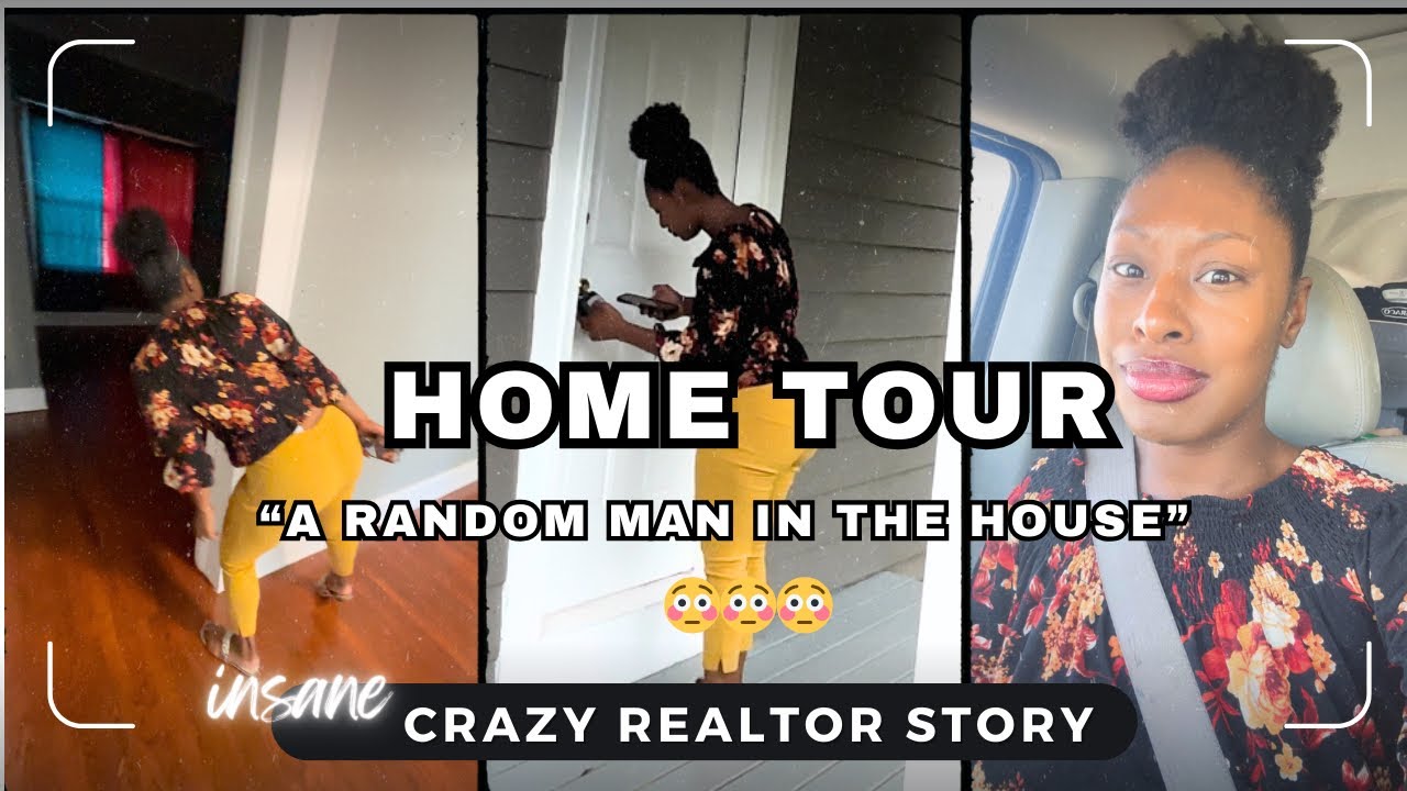 A RANDOM MAN WAS IN THE HOUSE 😳 Crazy Real Estate Story