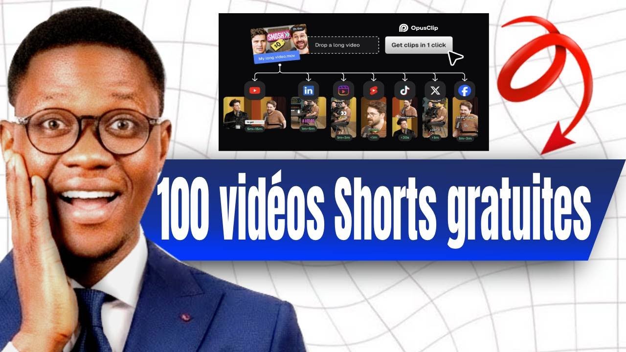 CET OUTIL T’AIDE À CRÉER 100 VIDÉOS SHORTS GRATUITEMENT 🤯