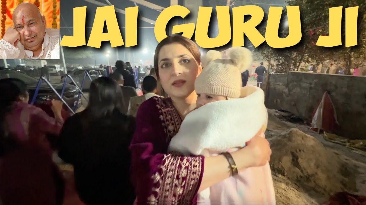 India Mein Chia Ko Karwaye Guru Ji Ke Darshan in Bade Mandir 🙏 Jai Guru Ji 🌟
