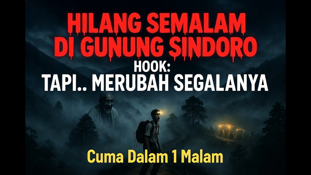 Kisah Nyata..!!! Hilang Semalam di Gunung Sindoro, Tapi Malam Itu Segalanya Berubah