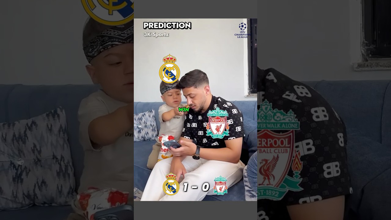 Liverpool HUMILIATED by Real Madrid 😳 UCL Prediction #realmadrid #liverpool #ucl