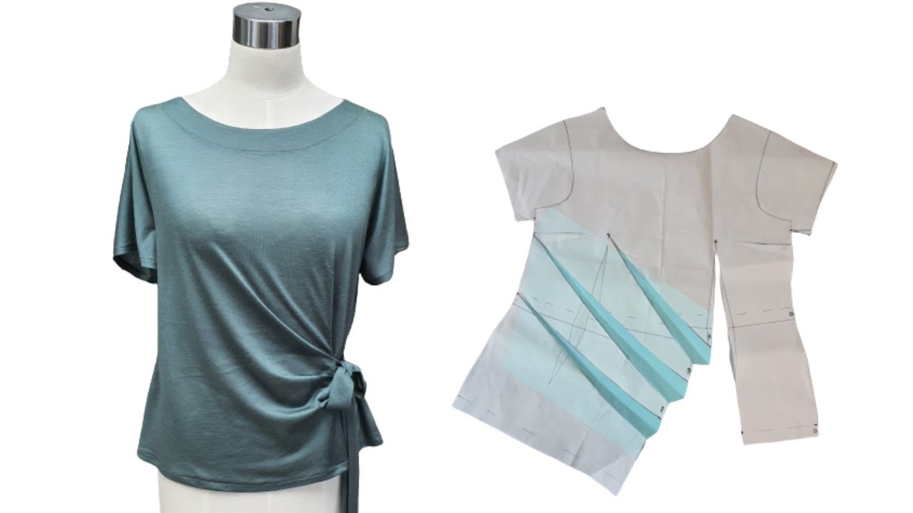 쉽고 빠르고 예쁘게 만드는 블라우스 Easy, quick and pretty blouse