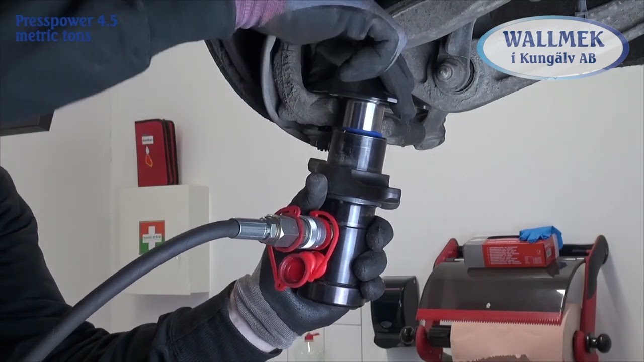 Hydraulic balljoint snapper - no more problems with seated balljoints.