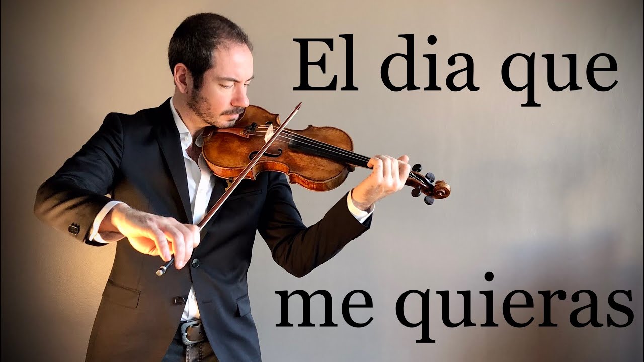El Dia Que Me Quieras | Carlos Gardel | Solo Violin Version | Cyril Baleton