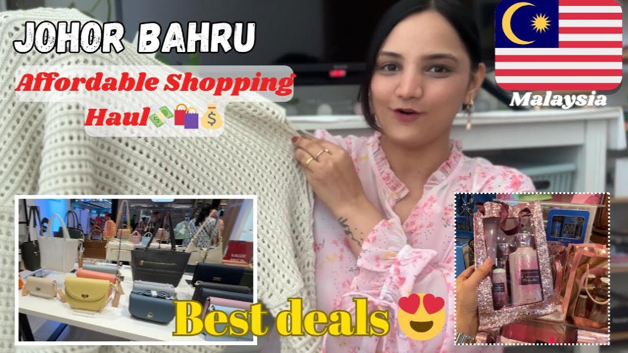 🇲🇾 Johor Bahru, Malaysia Haul 2025 – What I Bought & Where to Shop! 🛍️ 💸 Unbelievable Deals 💰😍