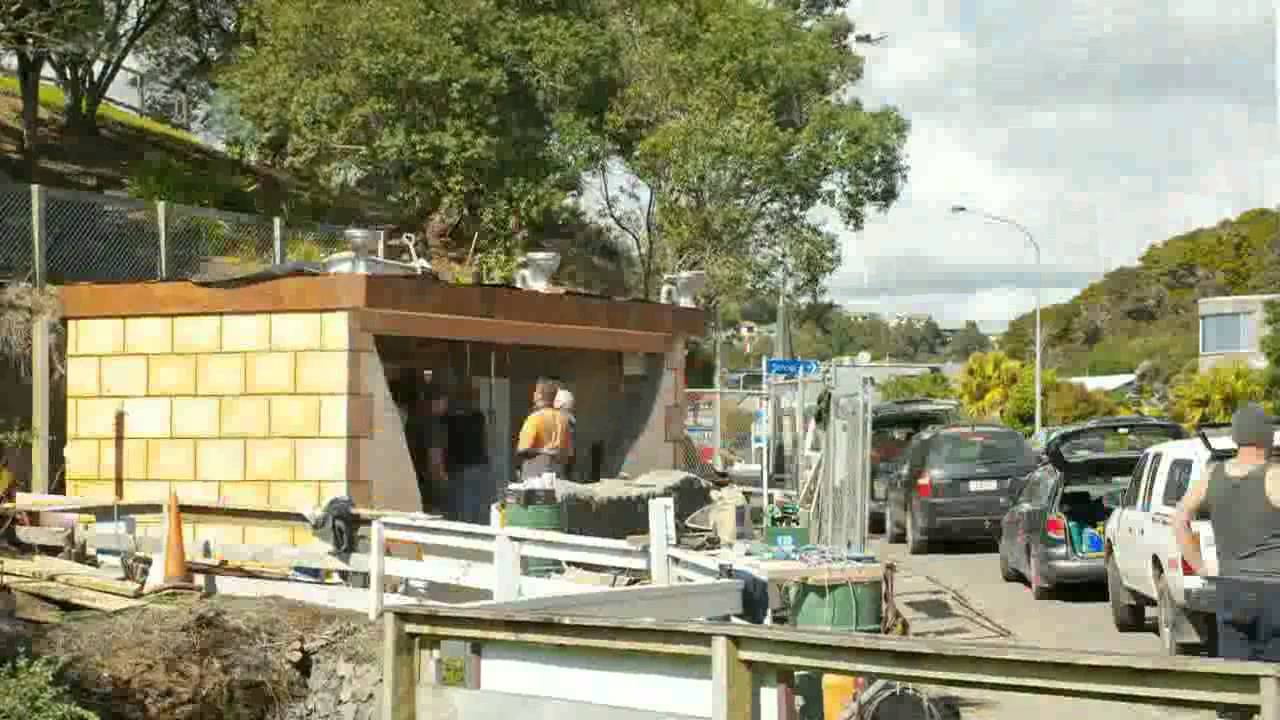 Timelapse - Focus Paihia - Maiki Hill Public Toilet Project 2012