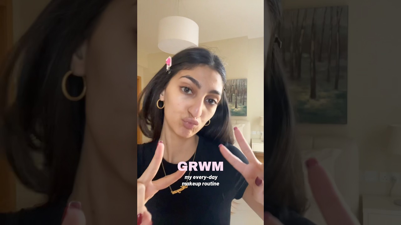 My 10-min every day glowy makeup routine🎀 #everydaymakeuproutine