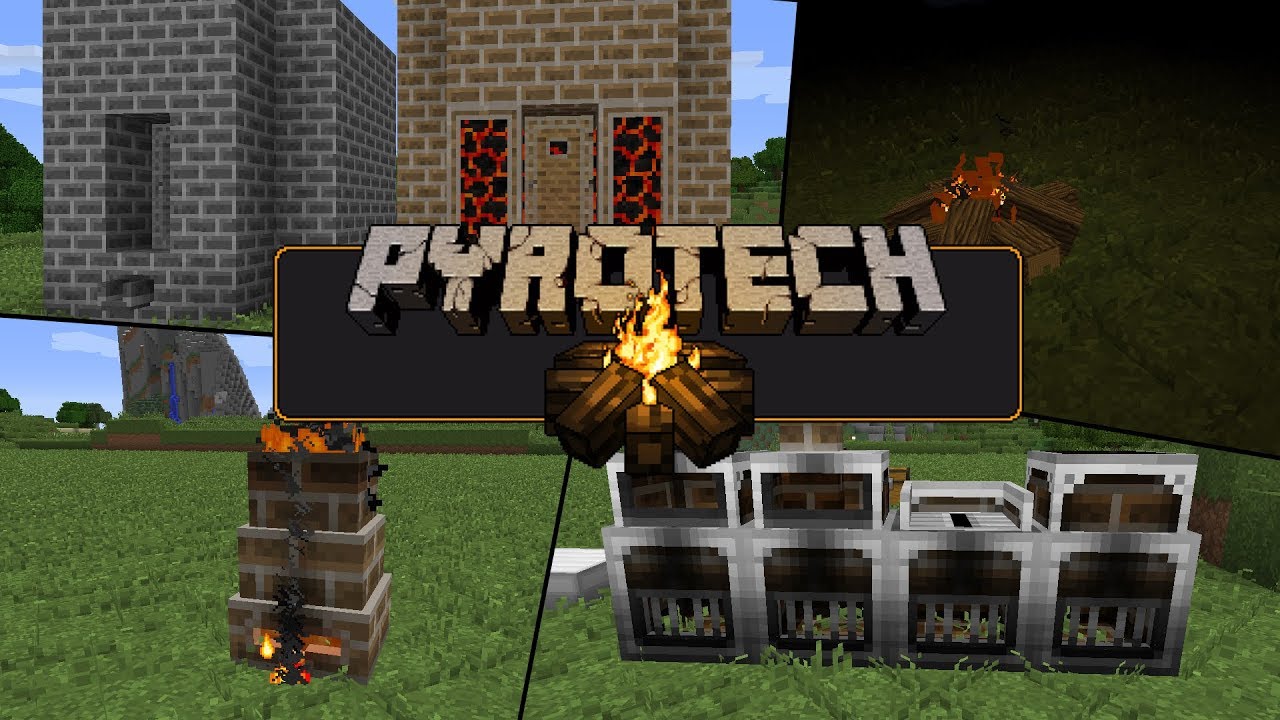 Больше хардкора | Обзор мода Pyrotech | Minecraft 1.12.2