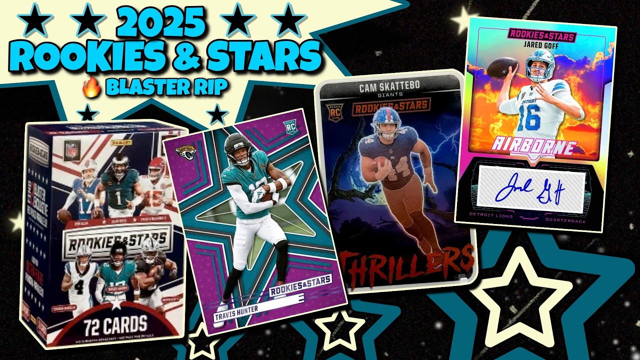 2025 Panini Rookies and Stars Blaster Boxes!