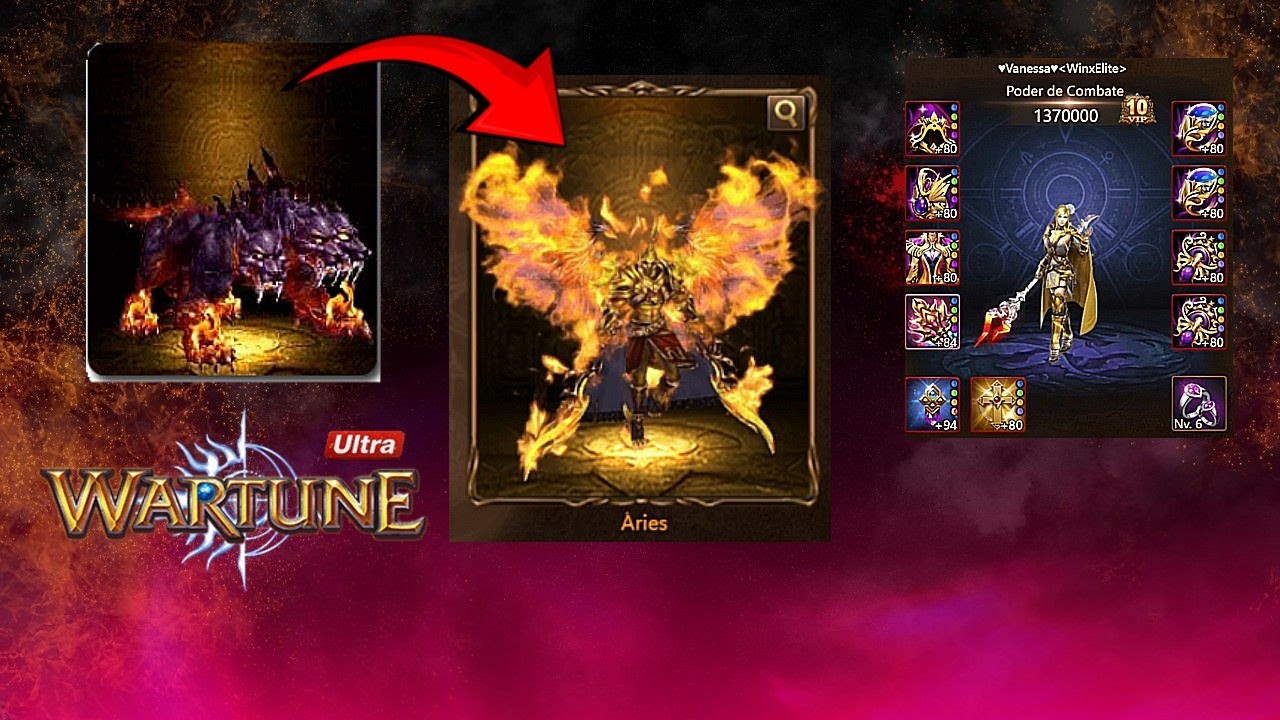 Fizemos a Evoluçào do Cerberus - Wartune Ultra