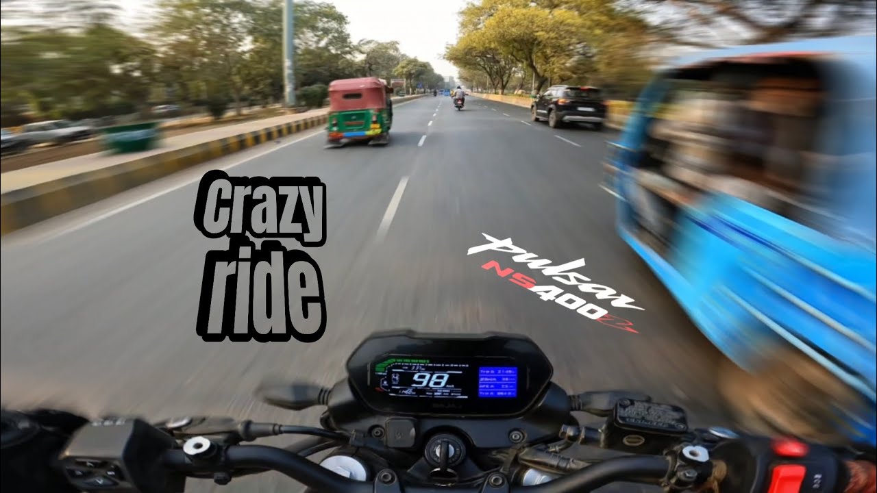Pulsar Ns400z crazy ride 🔥🔥😱full on Ride mode...//#bajaj #automobile #bajajbikes #motovlog #ns400 