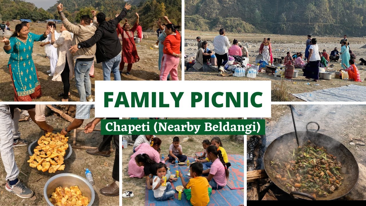 Family Picnic in Chapeti (Beldangi) || Village Party || Jhapa, Nepal