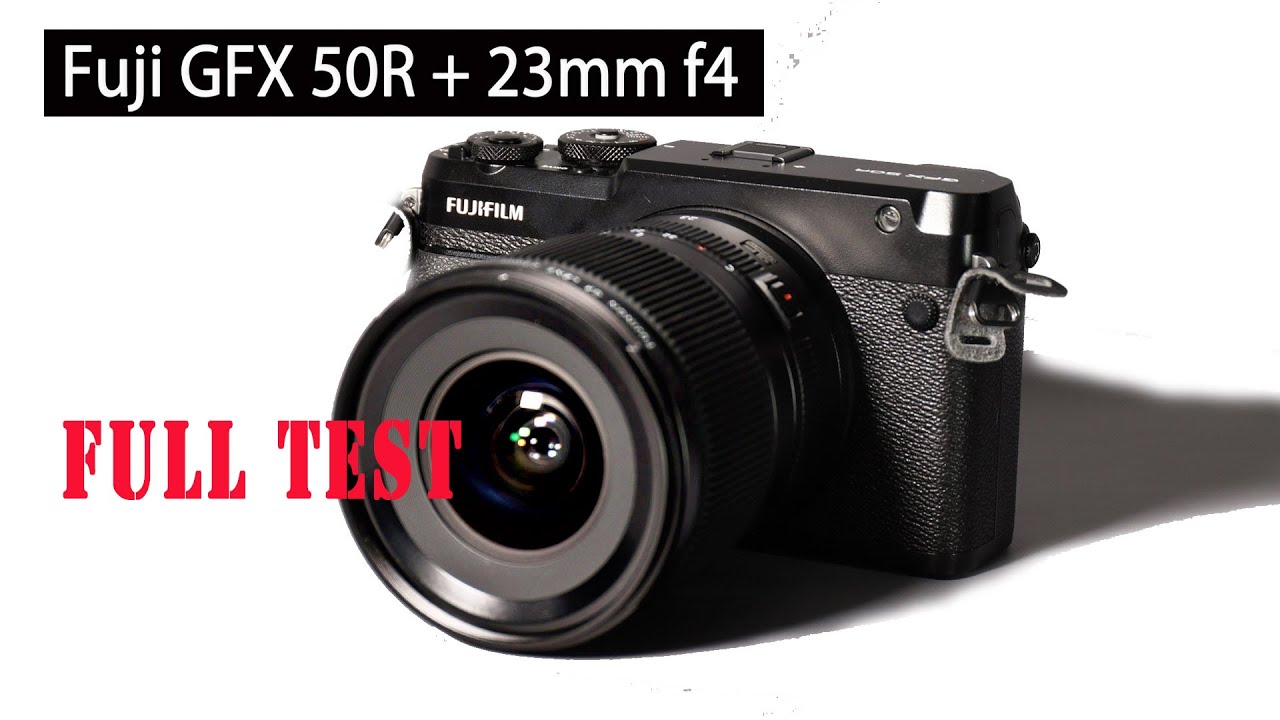 Fuji GFX 50R medio formato digitale -fujinon GF 23mm F4 R LM WR