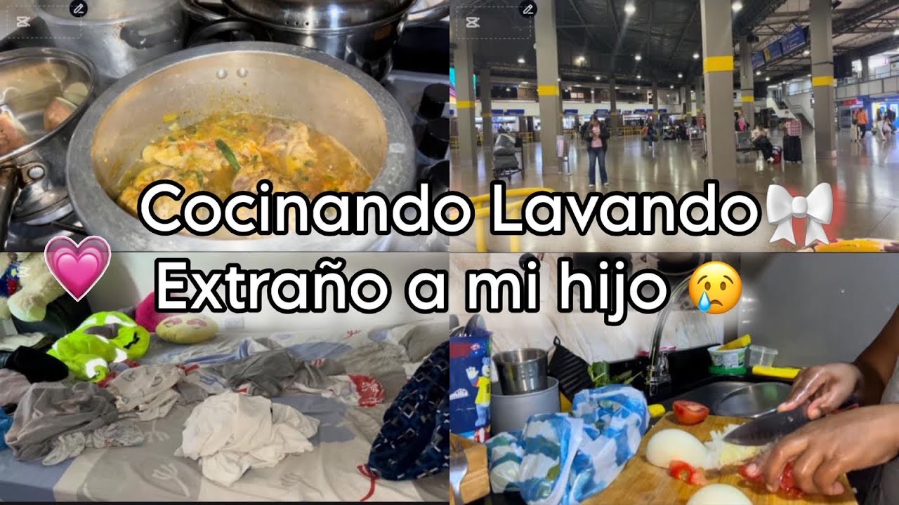 “Rutina de casa… ESTOY Triste 😢 ME REGRESO  A Cali SEQUEDO MI HIJO SoLO 😭 