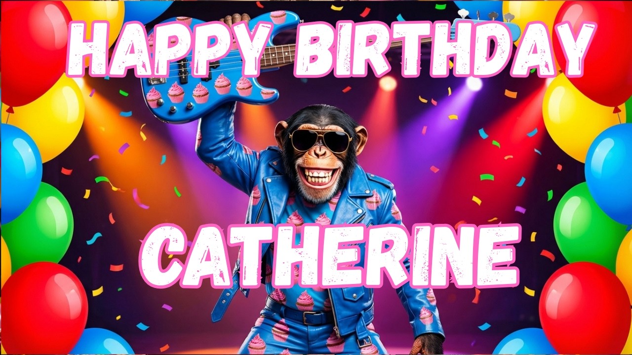 CATHERINE Happy Birthday Song - Happy Birthday to Catherine
