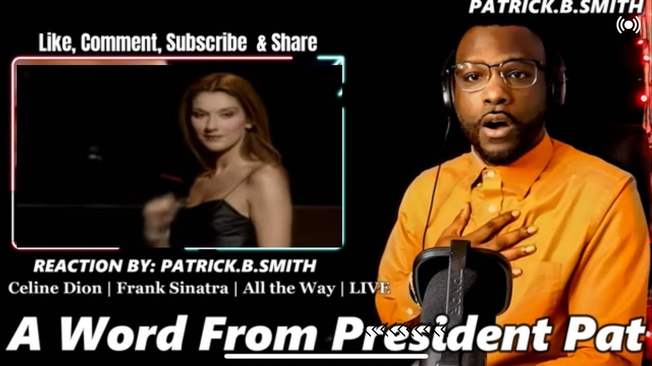 Celine Dion | Frank Sinatra | All the Way | LIVE-REACTION VIDEO