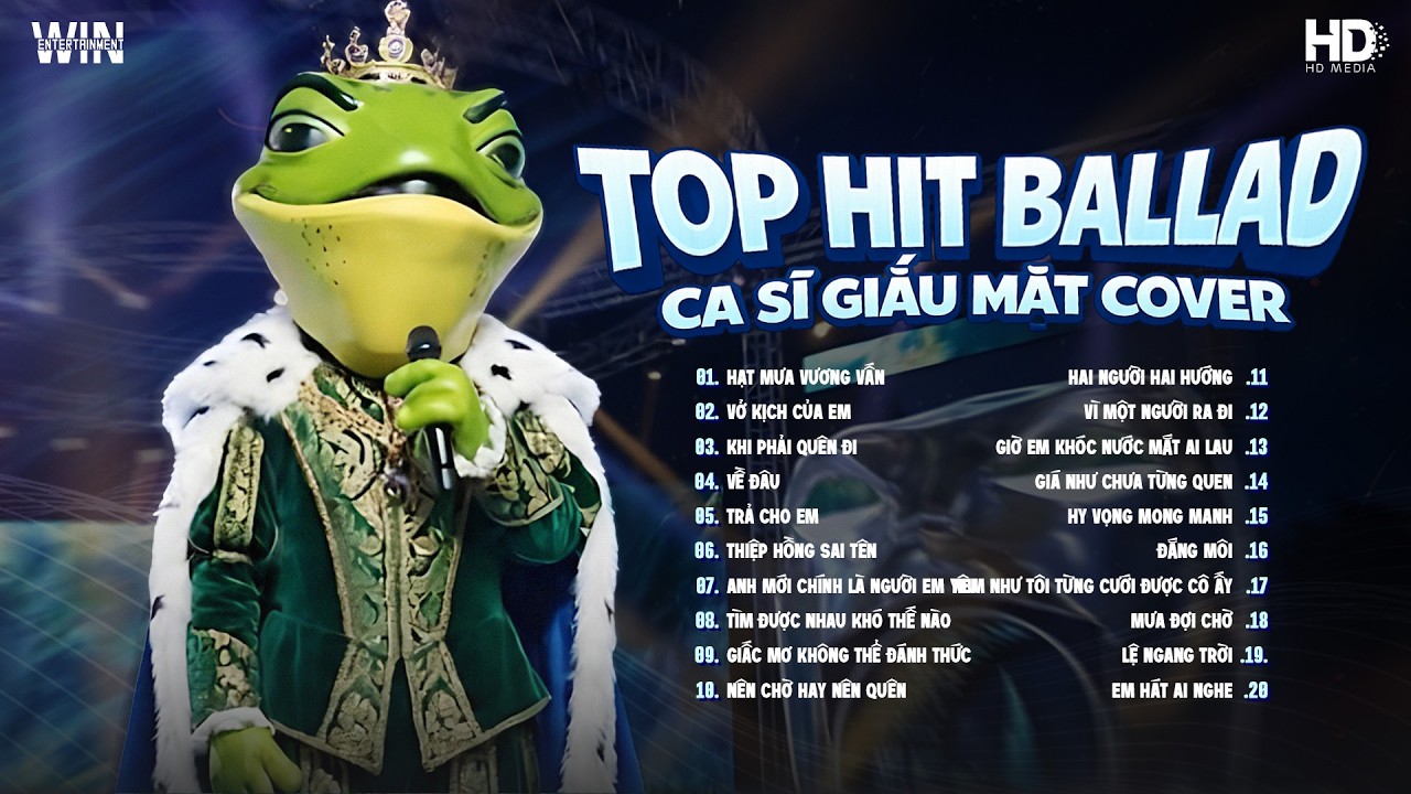 List Nhạc Trẻ Ballad Hay Nhất - Hạt Mưa Vương Vấn | Nhạc Ballad Ca Sĩ Giấu Mặt Xu Hướng Triệu View