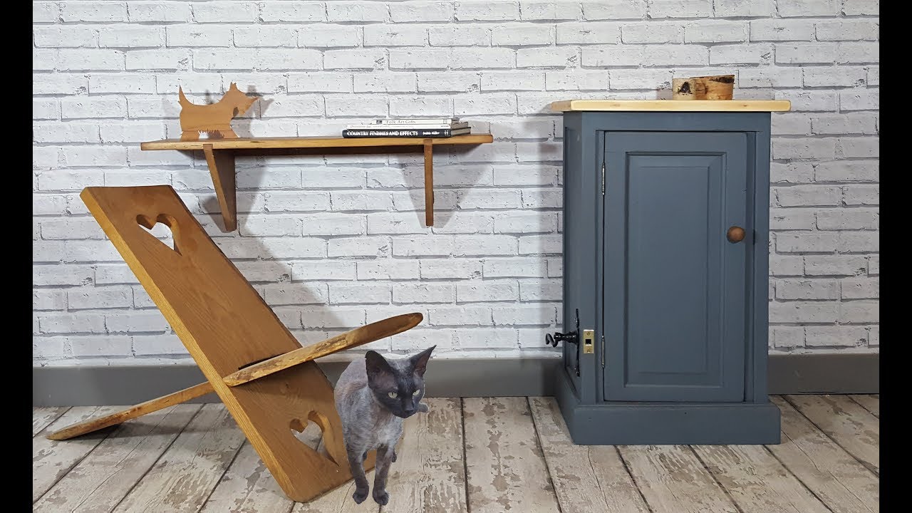 Recycled old Door Projects a Cupboard