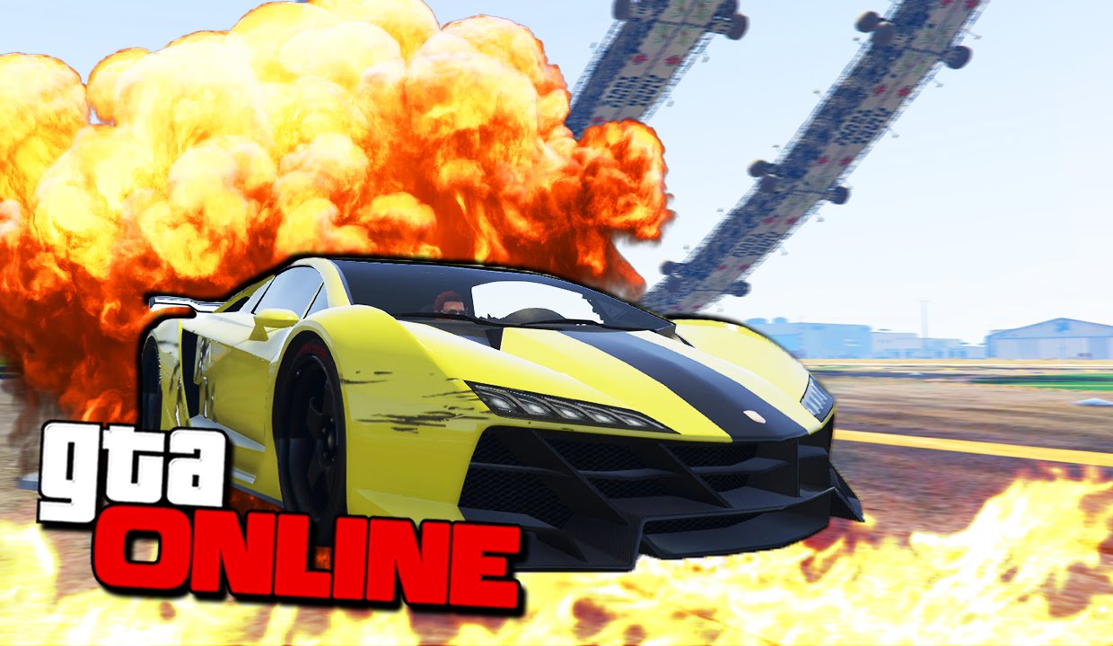 УЙТИ ОТ АДСКОГО ПОЕЗДА НА ГОЛЬФ МАШИНАХ В GTA 5 ONLINE! ( ГОНКИ + УГАР )