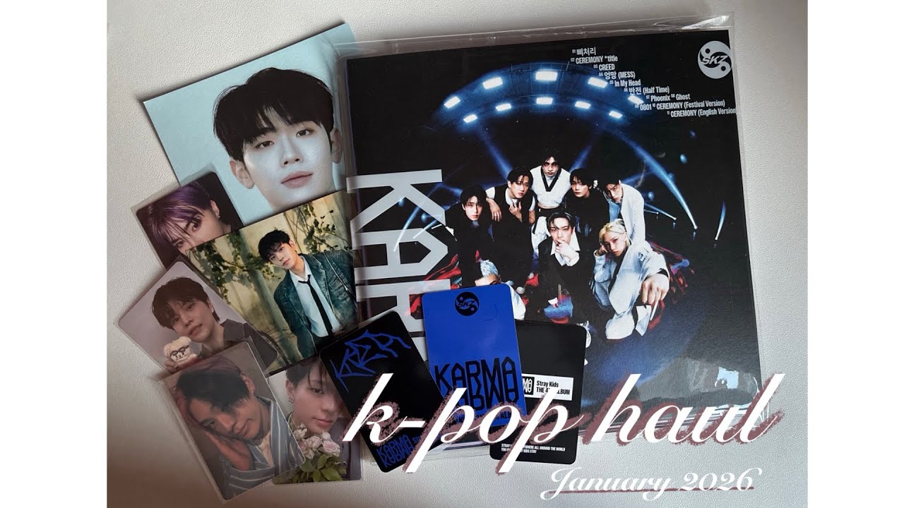 k-pop haul ep.1 | распаковка карт, stray kids - karma | zerobaseone, boys2planet, seventeen, enhypen