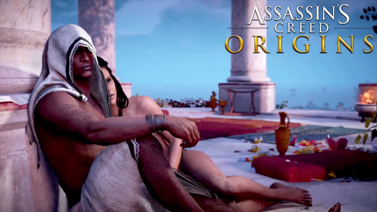 Assassin's Creed Origins - Bayek Meets His Wife Aya Cutscenes