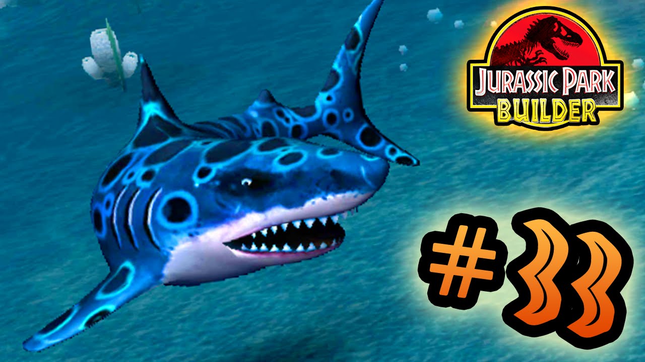 Jurassic Park Builder: MARINE Tournament: Part 33 Shark Lawnmoar! HD
