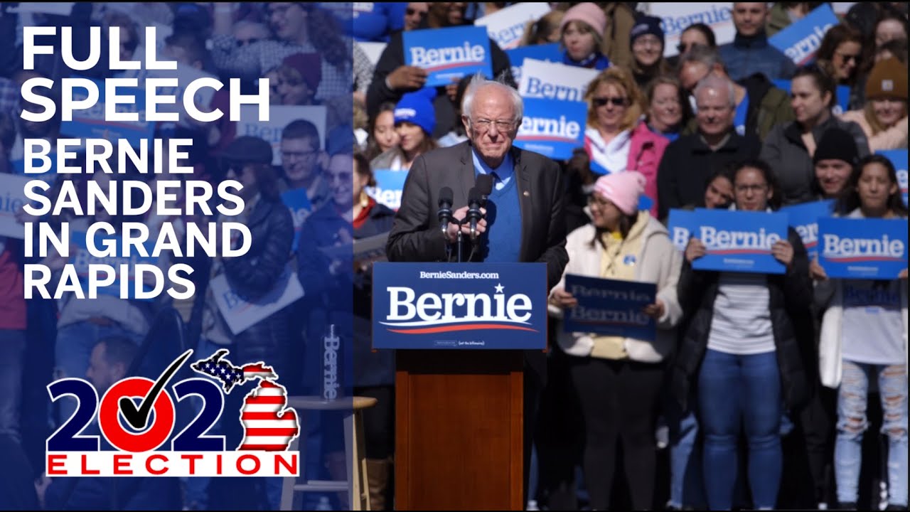 Full Speech: Bernie Sanders Rally in Grand Rapids