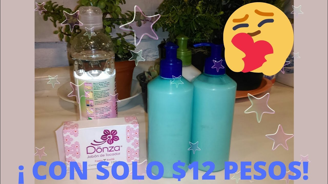 Jabón corporal casero extra hidratante muy económico