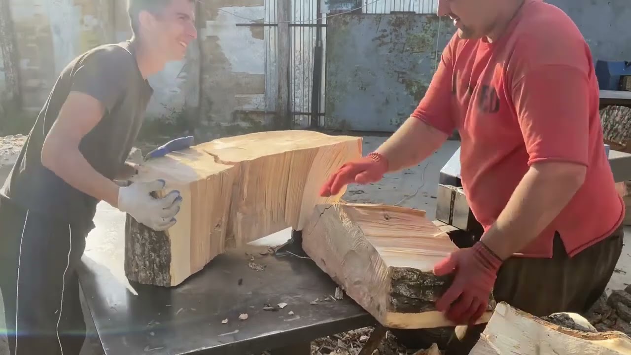 Perfectly Clean and Powerful Firewood Process