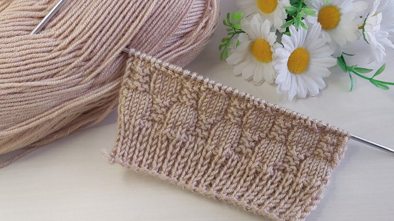 İki şiş kolay örgü hırka yelek model anlatımı ✅crochet knitting