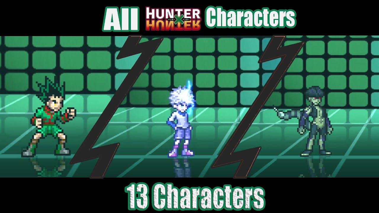 All HxH jus chars in mugen (with download link) | All Hunter x Hunter jus Characters in M.U.G.E.N