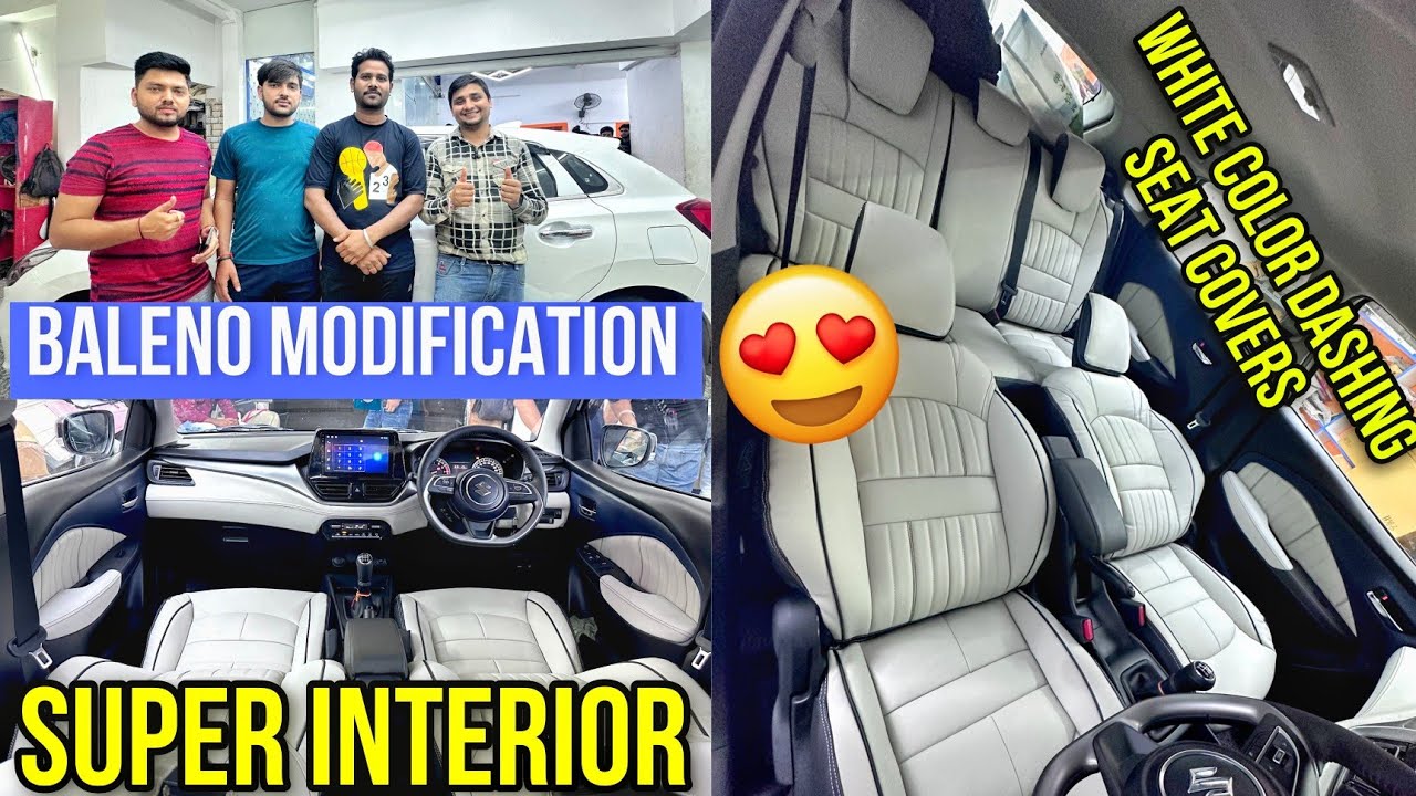 #Baleno2023 Base to Top💥| Baleno Interior Modified✅Best Interior and Seat Covers 😍 in best price ✅
