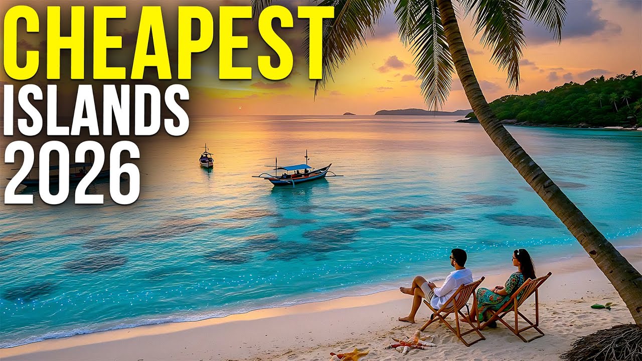 10 UNBELIEVABLY CHEAP ISLANDS for Budget Travel in 2026