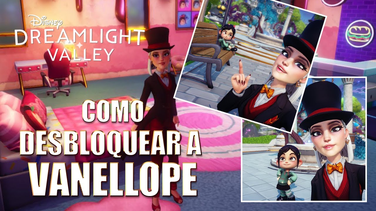 Como desbloquear a Vanellope de ROMPE RAPLH | Disney DreamLight Valley | GAMEPLAY EN ESPAÑOL