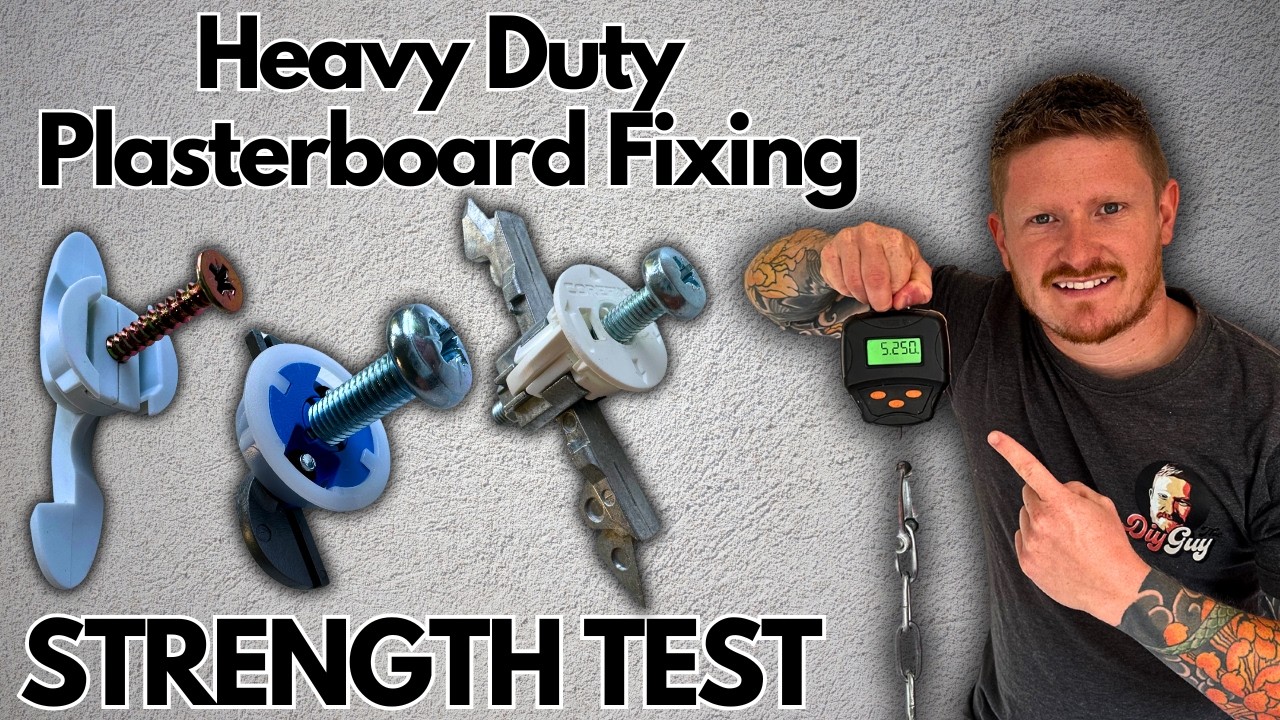Get the BEST Plasterboard Fixing Results FAST - Fixing Torture Test