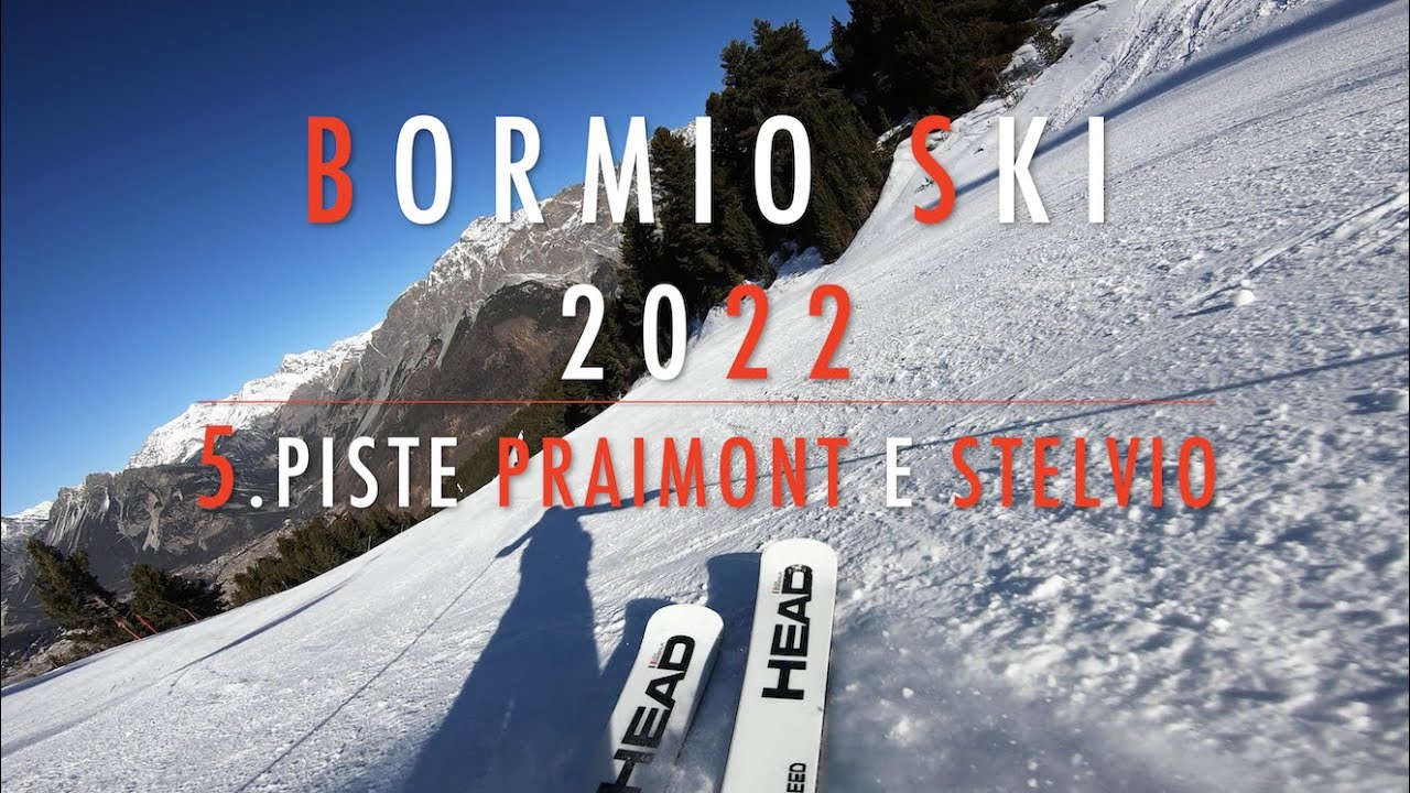 4K 🔴 Bormio Ski 🔴 Day 2 🔴 5. Piste Praimont e Stelvio (rosse) 🔴 9.2.2022