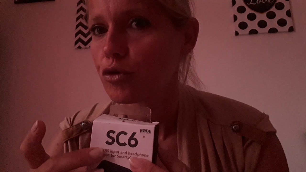 Asmr présentation micro cravate