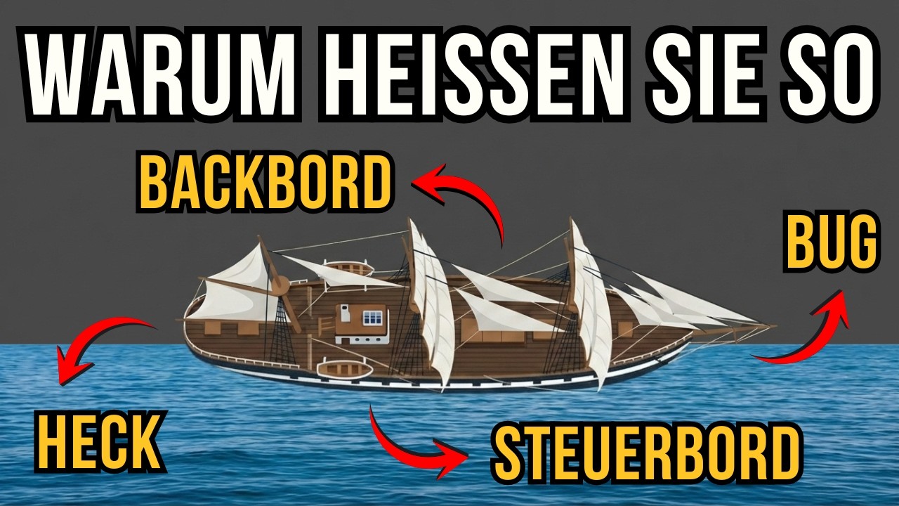 Warum BACKBORD und STEUERBORD — und nicht Links und Rechts?