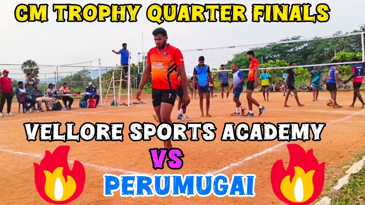 CM Trophy Vellore / General / Vellore Sports Academy / Vs / Peeumugai / Quarter Finals 🔥🔥🔥🔥
