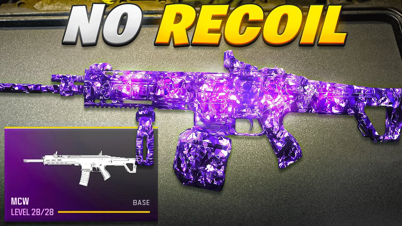 New *NO RECOIL* MCW LOADOUT in REBIRTH ISLAND! 😲 (Best MCW Class Setup) - MW3