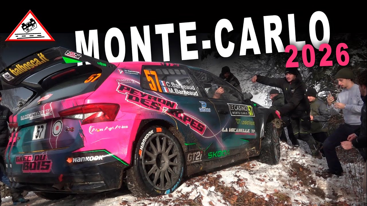 Rallye Monte-Carlo 2026 Crash & Show Saturday [Passats de canto]