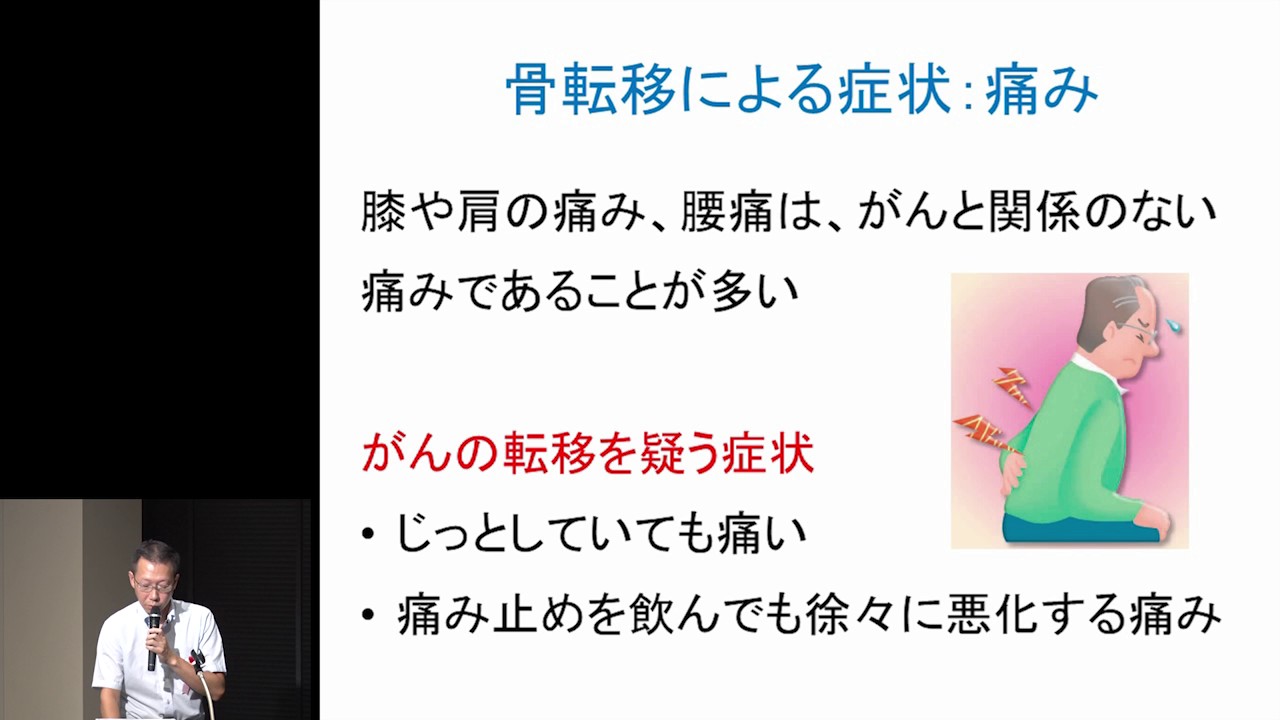 骨転移とがんのリハビリ “骨転移と診断されたら、どうしたらいい？” 篠田 裕介
