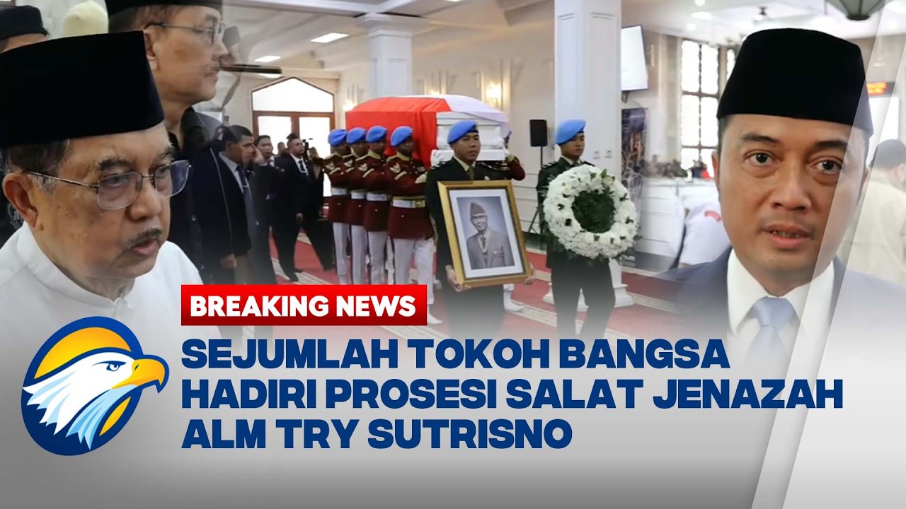 SITUASI JELANG SALAT JENAZAH & PEMAKAMAN ALM TRY SUTRISNO